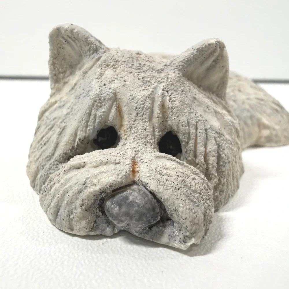 Hallmark Lou Rankin Little Creations Dreamer Dog Figure VTG 1993 Westie Terrier